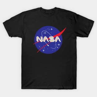 NASA Rainbow logo T-Shirt